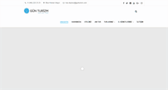 Desktop Screenshot of gunturizm.com